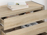 Sideboard with Drawer Sonoma 79 x 36 x 75.5 cm Engineered Wood 886595