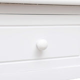 Writing Desk White 110x45x76 cm Wood 284157