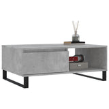 Coffee Table Concrete Grey 90x60x35 cm Engineered Wood 827072