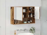Mirror Cabinet Old Wood 59 x 17 x 55 cm Engineered Wood 883372