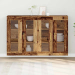 Wall Mounted Cabinet 2 pcs Old wood 69.5 x 34 x 90 cm 3334305