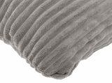 Cushion Cover 12 pcs HEERLEN Light Grey 50 x 50 cm Corduroy 910875