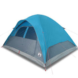 Family Tent Dome 6-Person Blue Waterproof 94556