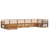 Outdoor Sofa Set 7 pcs Natural 3373829