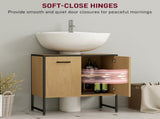 Bathroom Storage Cabinet-White 08862897