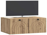Wall-Mounted TV Cabinet Artisan Oak 59.5 x 41 x 30 cm 898174