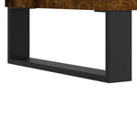 ZNTS Coffee Table Smoked Oak 102x50x40 cm Engineered Wood 829329