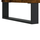 ZNTS Coffee Table Smoked Oak 102x50x40 cm Engineered Wood 829329