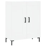 Highboard White 69.5x34x180 cm Engineered Wood 3199681