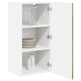 Wall Cabinet PORTO Artisan Oak 40 x 31 x 80 cm Engineered Wood 885384