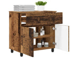 Bathroom Vanity Unit Old Wood 60 x 35 x 80 cm Engineered Wood 889423