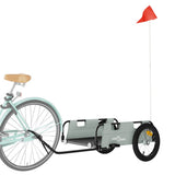 Bike Trailer Grey Oxford Fabric and Iron 94168