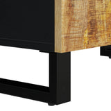 2 Piece Bathroom Furniture Set Solid Wood Mango 3200633