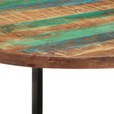 ZNTS Dining Table 110x75 cm Solid Wood Reclaimed 338480