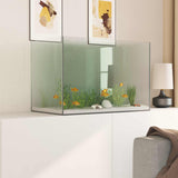Aquarium with Storage Transparent 60 x 35 x 40 cm Glass 42020385
