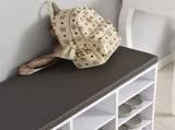 Multi-Storage Shoe Rack w/ 14 Compartments Cushion Moving Shelves Solid Frame Foot Pads Home Office T3398P329948