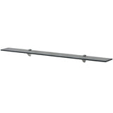 Floating Shelves 2 pcs Glass 100x10 cm 8 mm 3051509