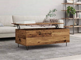 Coffee Table Old wood 90 x 44.5 x 45 cm Engineered wood 879615