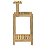 Outdoor Potting Bench 56.5 x 48.5 x 107 cm Solid Acacia Wood 903083