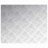 Stair Tread Rectangular 2 pcs Silver 60 x 50 cm Aluminium 4104347