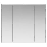 Bathroom Mirror Cabinet Grey Sonoma 83.5 x 15.5 x 70 cm 889268
