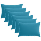 Cushion with Pillow HEERLEN 6 pcs Light Blue Polyester 925112