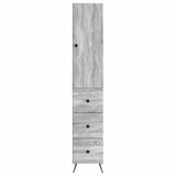 Cabinet Set 2 pcs Grey Sonoma 34.5 x 34.5 x 90 cm 3416895