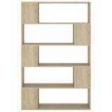 Book Cabinet Room Divider Sonoma Oak 100x24x155 cm Engineered Wood 809200