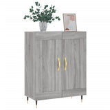 Sideboard Grey Sonoma 69.5x34x90 cm Engineered Wood 830178