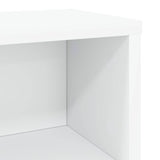 CD Storage Rack 4 pcs White 40 x 17 x 17 cm Engineered Wood 8012708
