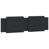 Bed Frame with LED without Mattress "Zadar" Black 180x200 cm 3214124