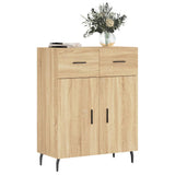 Sideboard Sonoma Oak 69.5x34x90 cm Engineered Wood 827999