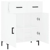 Sideboard White 69.5x34x90 cm Engineered Wood 827980
