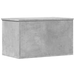 ZNTS Storage Box Concrete Grey 60x35x35 cm Engineered Wood 840677