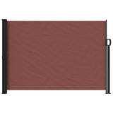 Retractable Side Awning Brown 300 x 170 cm Polyester 42035425