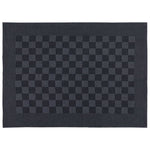 15 Piece Towel Set with Oven Gloves&Pot Holders Black Cotton 136296