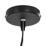 Ceiling Lamps 2 pcs Black and Gold Semi-spherical 40 cm E27 50876