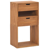 Storage Cabinet 40x30x76 cm Solid Teak Wood 326129