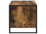 TV Cabinet Smoke Oak 100 x 36 x 49.5 cm Engineered Wood 886560