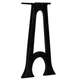 Bench Legs 2 pcs with Arched Base A-Frame Cast Iron 245431