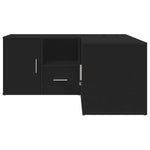 Corner Cabinet Black 160x40x45 cm Engineered Wood 3307820