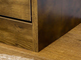 Shoe Cabinet with 2 Flip Doors, Slim 2-Drawer Shoe Cupboard with Adjustable Divider and Open T3398P342300