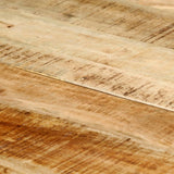 Dining Table 140x70x75 cm Solid Rough Mango Wood 247811