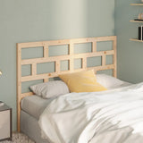 Bed Headboard 141x4x100 cm Solid Wood Pine 814189