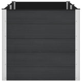 Garden Raised Bed Black 200 x 100 x 91 cm 42038987