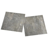 Self-adhesive Flooring Planks 55 pcs PVC 5.11 m Grey 324645
