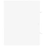 Sink Cabinet with Built-in Basin White Engineered Wood 3099050