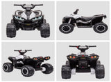 12V Ride-On Quad Bike w/ Music, Horn, for Ages 3-5 Years - White T3398P348327