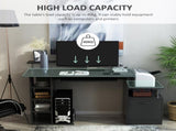 Computer Desk PC Workstation with Drawer Shelves CPU Storage Rack Home Office Furniture 152 x 60 x T3398P377529
