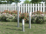 Garden Lamp Set 3-piece Waterproof Stainless Steel 40374